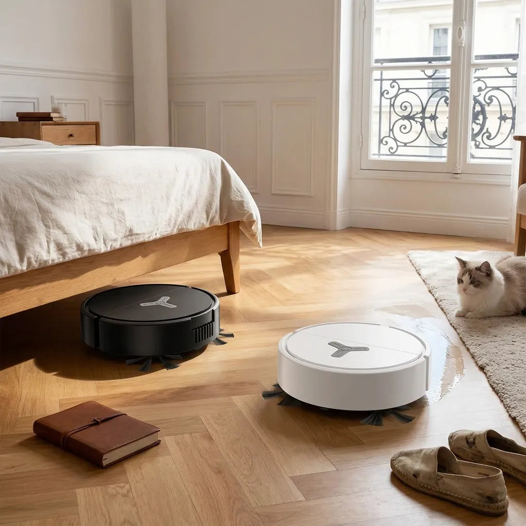 Robot Aspirateur Laveur 3-en-1 | Aspirateur laveur 4000 Pa à navigation intelligente