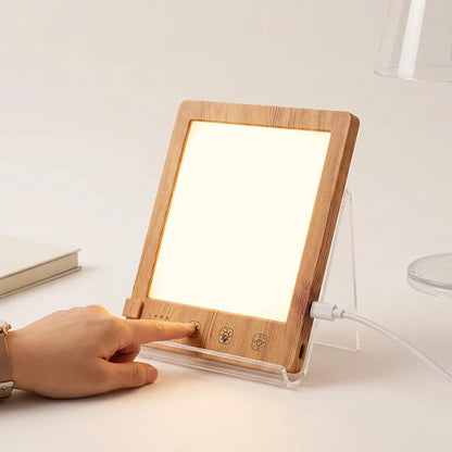 Lampe de Luminothérapie Soléa | Lampe LED 10 000 lux, 3 couleurs de lumière et luminosité réglable