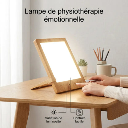 Lampe de Luminothérapie Soléa | Lampe LED 10 000 lux, 3 couleurs de lumière et luminosité réglable