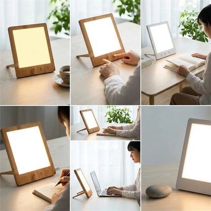 Lampe de Luminothérapie Soléa | Lampe LED 10 000 lux, 3 couleurs de lumière et luminosité réglable