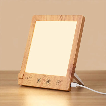 Lampe de Luminothérapie Soléa | Lampe LED 10 000 lux, 3 couleurs de lumière et luminosité réglable