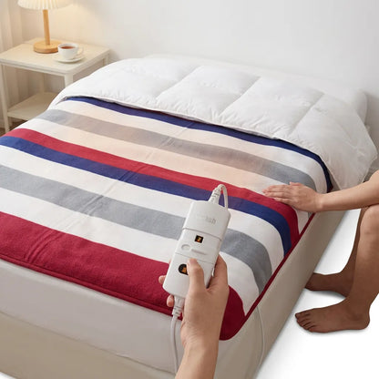 Couverture Chauffante Cocoona | Plaid chauffant de lit épais en peluche à thermostat automatique, 220 V
