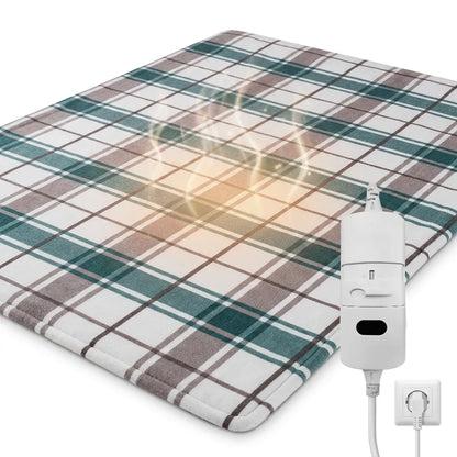Couverture Chauffante Cocoona | Plaid chauffant de lit épais en peluche à thermostat automatique, 220 V