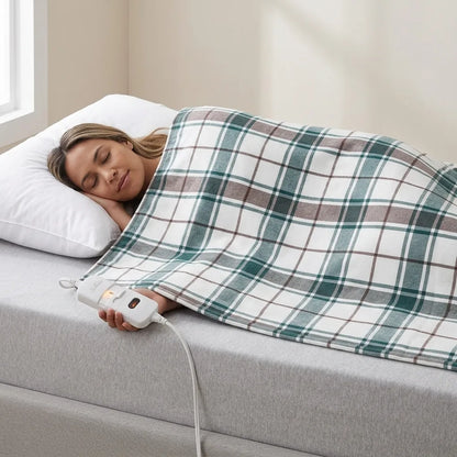 Couverture Chauffante Cocoona | Plaid chauffant de lit épais en peluche à thermostat automatique, 220 V