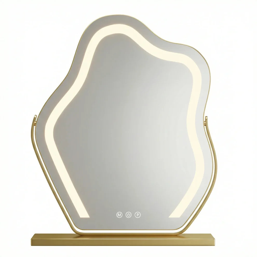 Luvia™ Élégance | Miroir LED Coiffeuse - miroir à maquillage coiffeuse