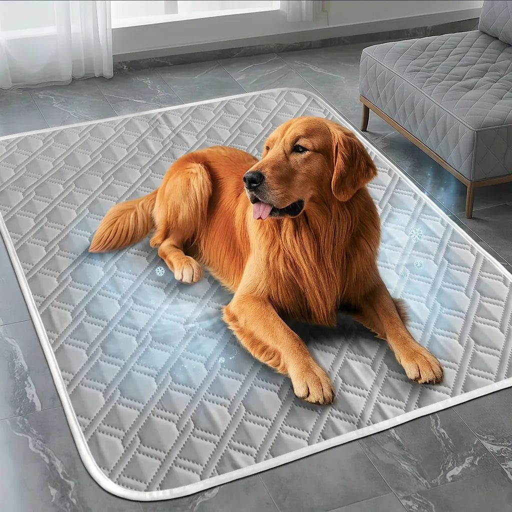Tapis Rafraîchissant CoolPaws | Tapis rafraîchissant pour chien et chat respirant lavable