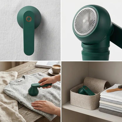 Rasoir Anti-Bouloches FabricCare | Enleve peluche vêtement rechargeable USB