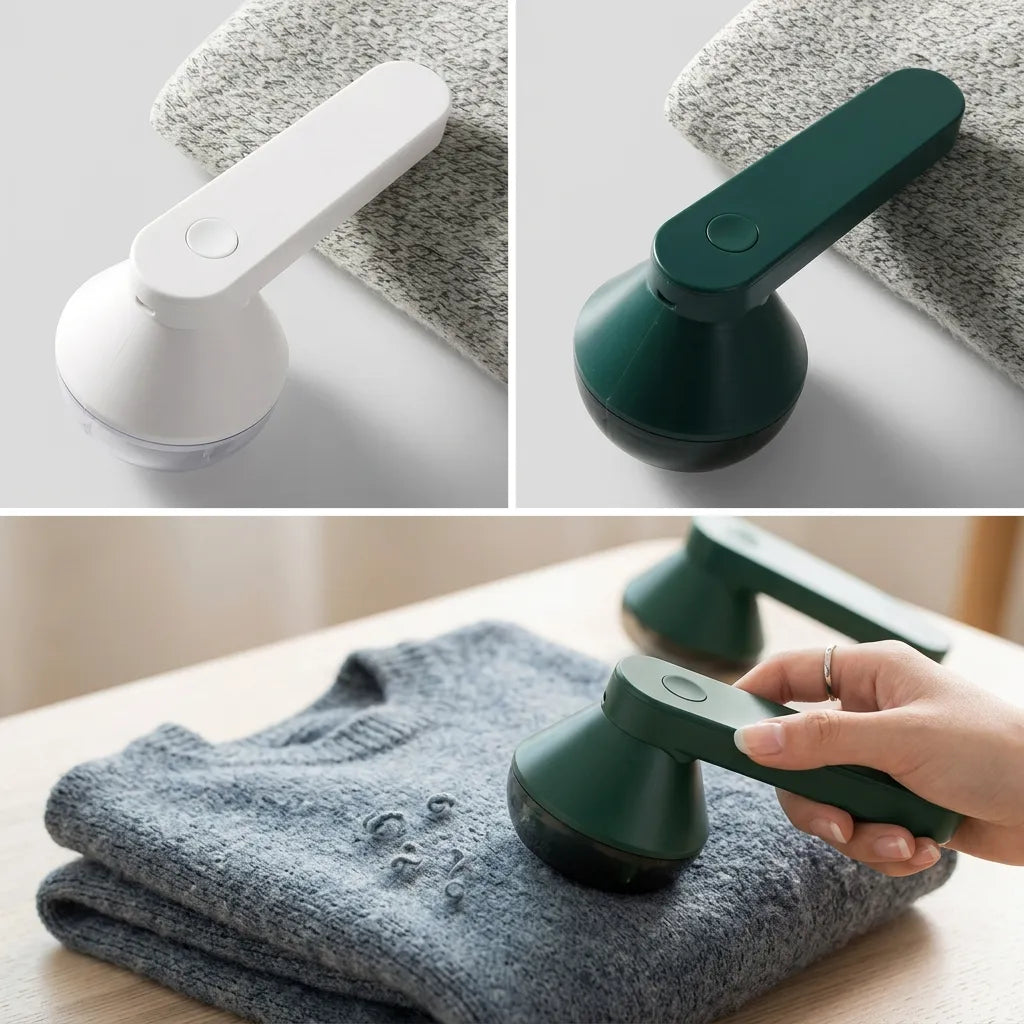 Rasoir Anti-Bouloches FabricCare | Enleve peluche vêtement rechargeable USB