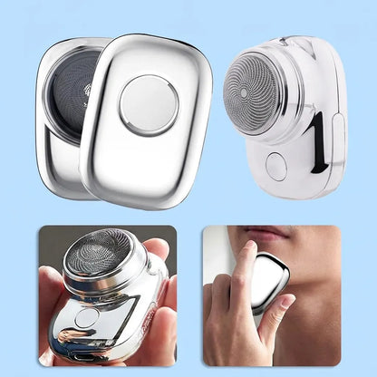 PocketShave™ | Mini Rasoir Électrique Portable Rechargeable USB