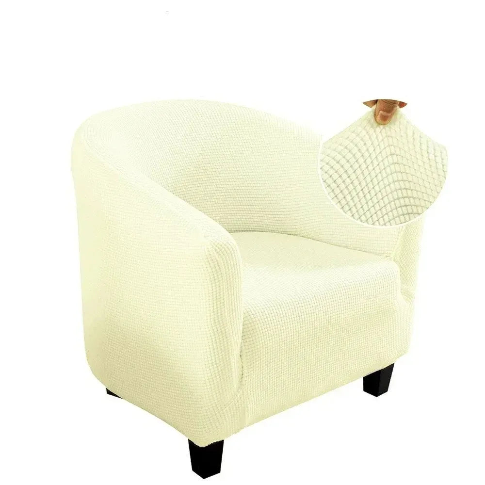 Housse de Fauteuil Velino | Housse pour fauteuil crapaud extensible antidérapante