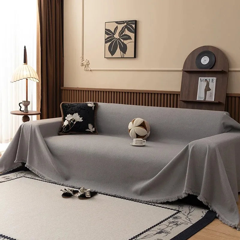 Housse de Canapé Velora | Housse extensible antidérapante pour canapé d'angle et droit