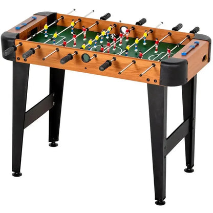 Table de Baby-Foot Kickara | Baby-foot compact 92 cm à marqueurs manuels et poignées antidérapantes