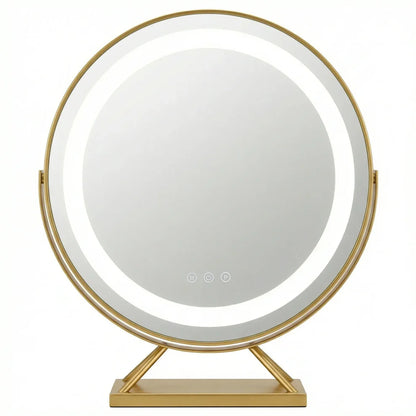 Lumina Miroir led Coiffeuse | Élégant & Sans Fil - miroir à maquillage