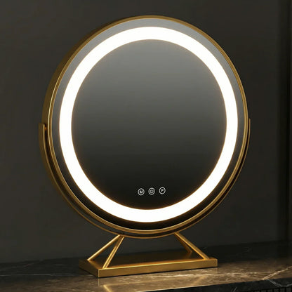 Lumina Miroir led Coiffeuse | Élégant & Sans Fil - miroir à maquillage