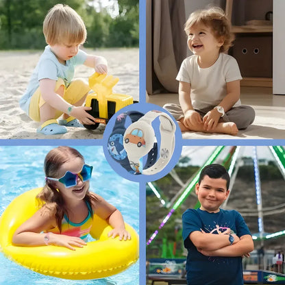 KidTrack | Bracelet Traceur GPS Enfant Compatible AirTag Sans Abonnement