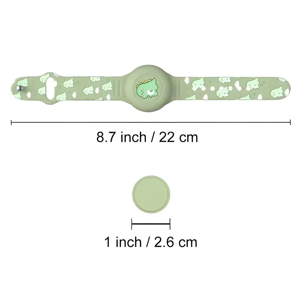 KidTrack | Bracelet Traceur GPS Enfant Compatible AirTag Sans Abonnement