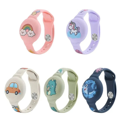 KidTrack | Bracelet Traceur GPS Enfant Compatible AirTag Sans Abonnement