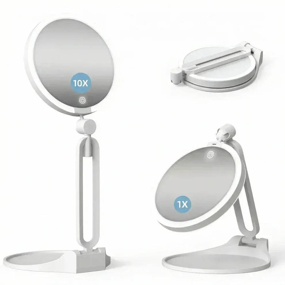 LUMIPRO™ Élégance | Miroir Maquillage LED et coiffeuse