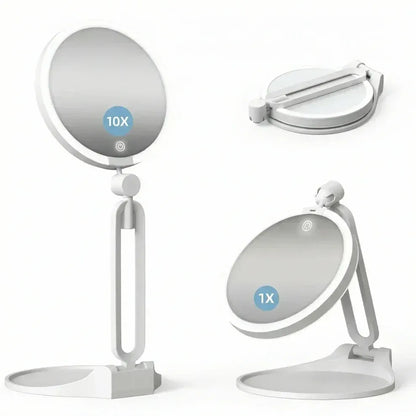 LUMIPRO™ Élégance | Miroir Maquillage LED et coiffeuse