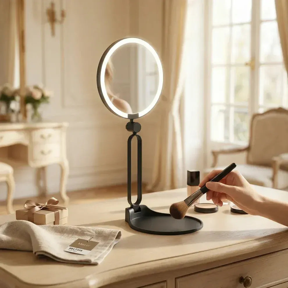 LUMIPRO™ Élégance | Miroir Maquillage LED et coiffeuse